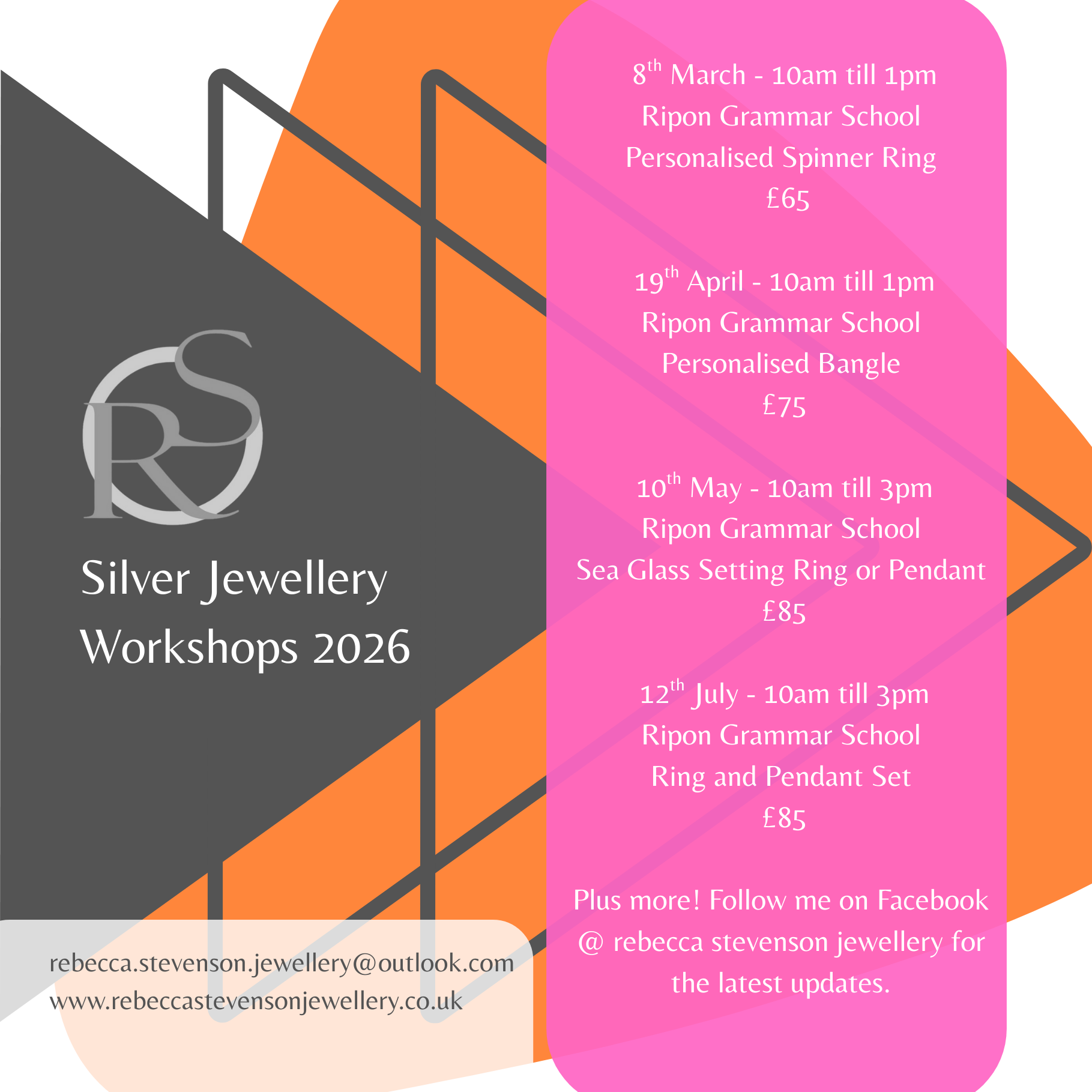 Workshops - Rebecca Stevenson Jewellery
